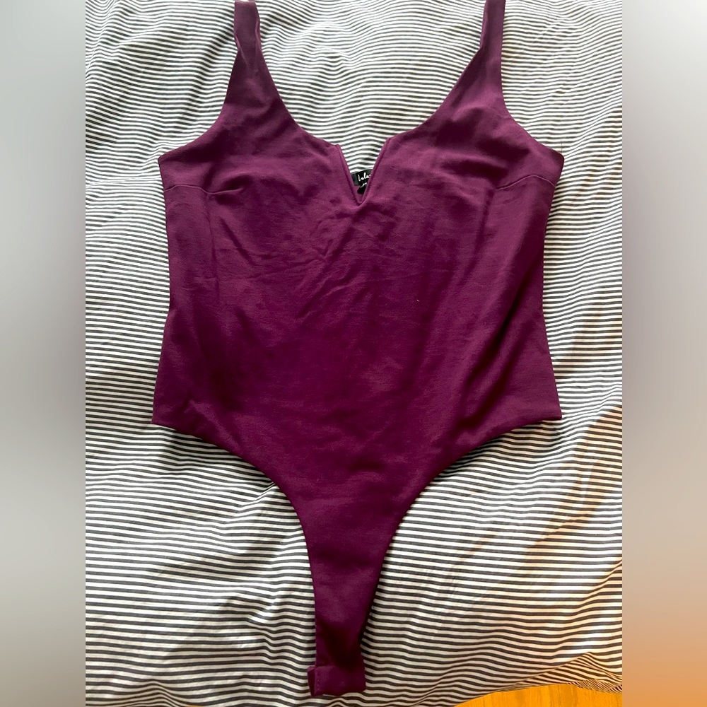 Lulu’s Maroon Bodysuit Size XL